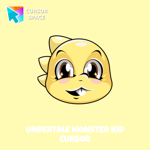 Undertale Monster Kid cursor arrow cursor